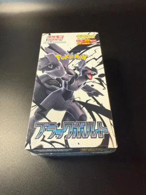 【SV11B】Black Bolt Deluxe Booster TCG BOX & CASE〔Factory Sealed〕