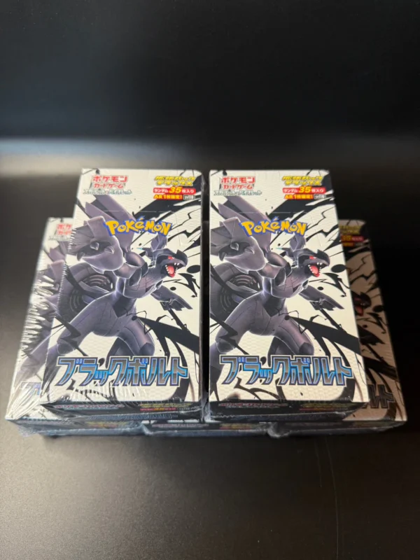 【SV11B】Black Bolt Deluxe Booster TCG BOX & CASE〔Factory Sealed〕