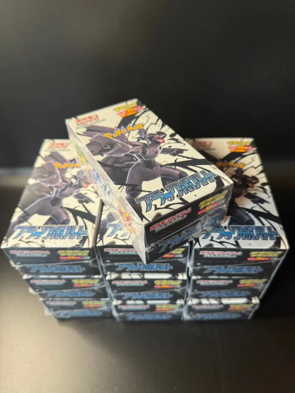 【SV11B】Black Bolt Deluxe Booster TCG BOX & CASE〔Factory Sealed〕