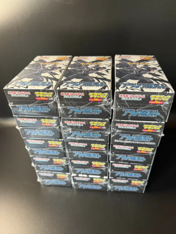 【SV11B】Black Bolt Deluxe Booster TCG BOX & CASE〔Factory Sealed〕