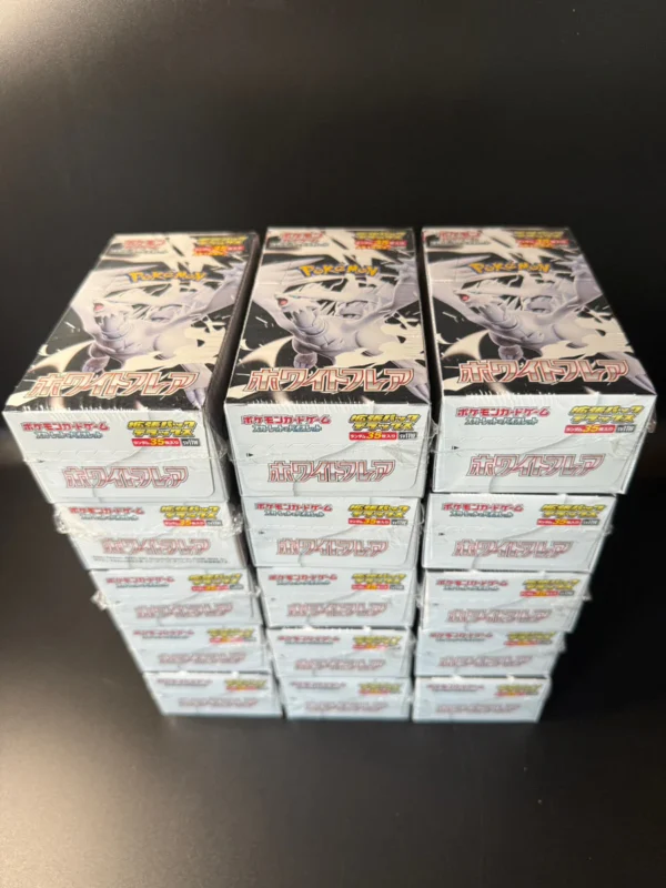 【SV11W】White Flare Deluxe Booster TCG BOX & CASE〔Factory Sealed〕