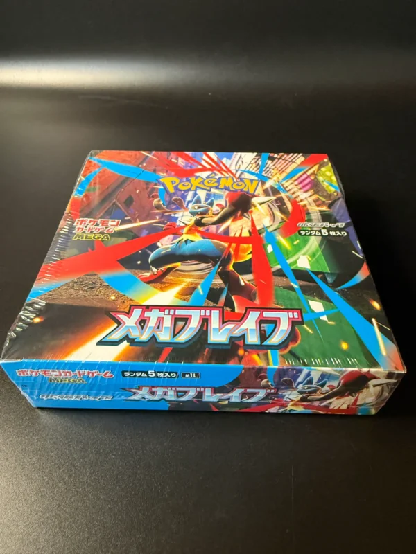 【M1L】Mega Brave Booster TCG BOX & CASE〔Factory Sealed〕