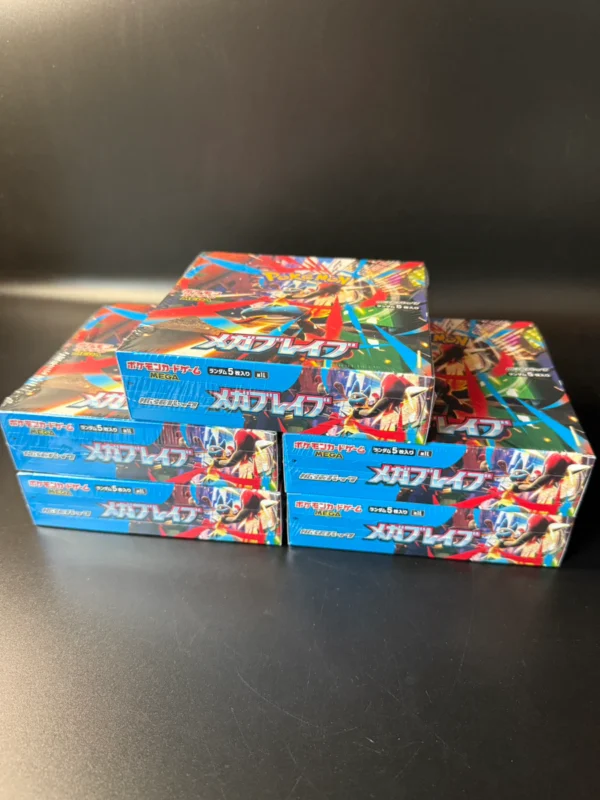 【M1L】Mega Brave Booster TCG BOX & CASE〔Factory Sealed〕