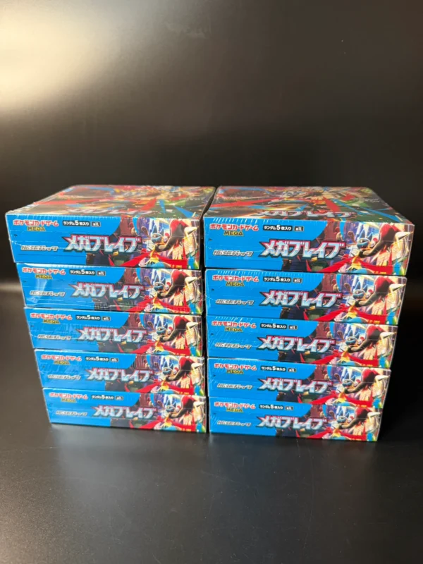 【M1L】Mega Brave Booster TCG BOX & CASE〔Factory Sealed〕